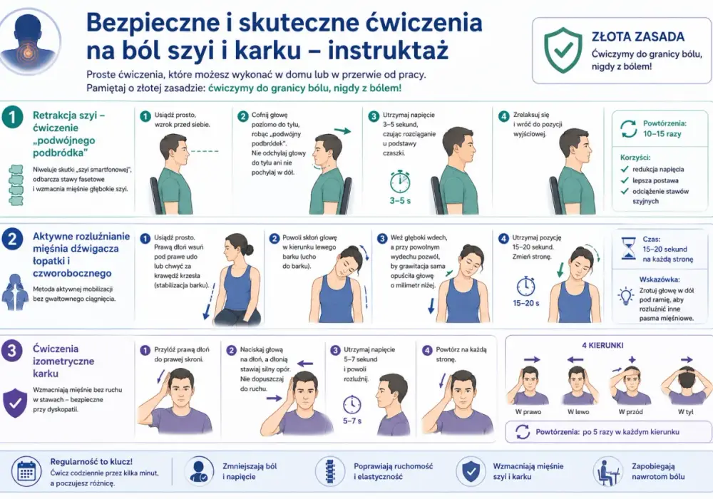 Ból barku - skuteczne ćwiczenia i kiedy do fizjoterapeuty
