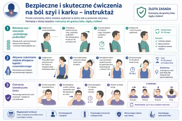 Ból barku - skuteczne ćwiczenia i kiedy do fizjoterapeuty